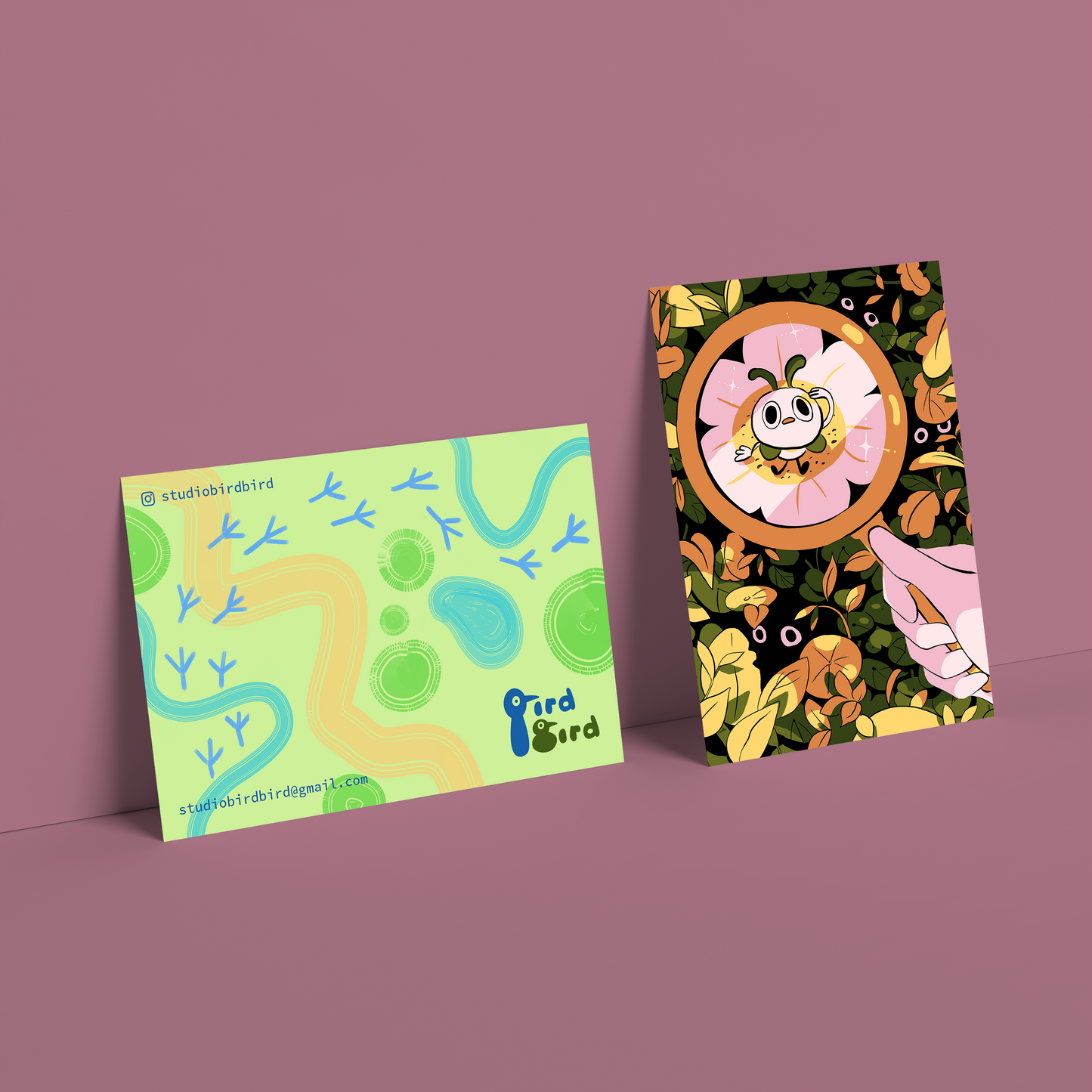 Found you - 4x6 postcard
