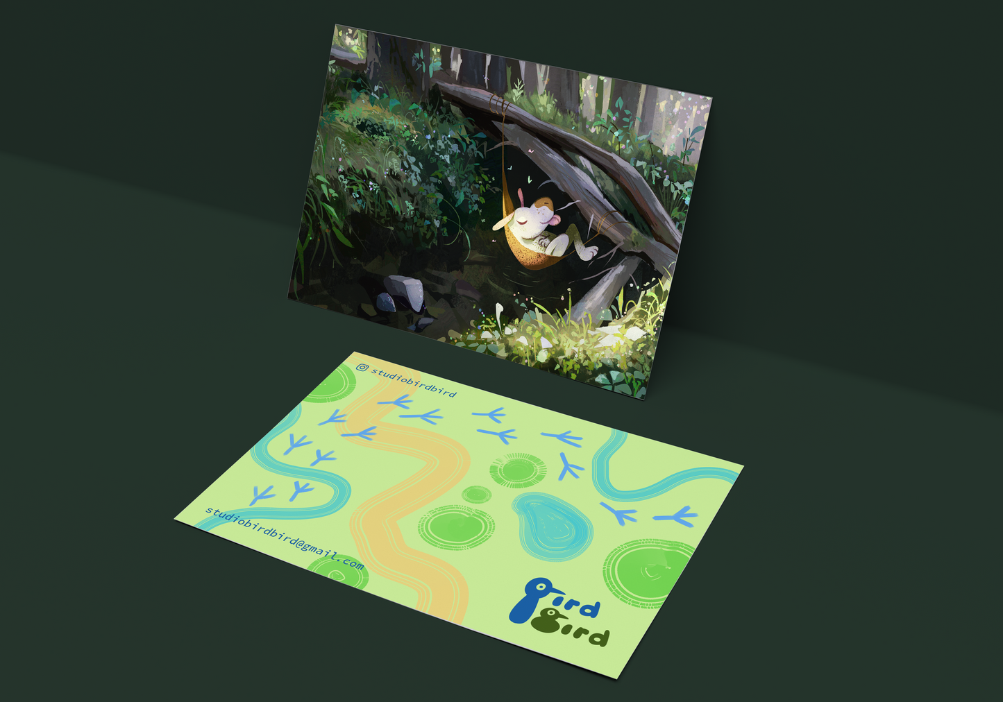 Honk shoo - 4x6 postcard