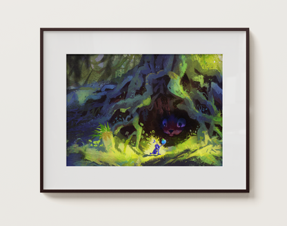 Blueberry  - 8.5x11 print