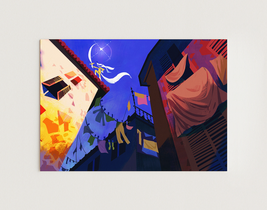 Arabian nights - 4x6 postcard