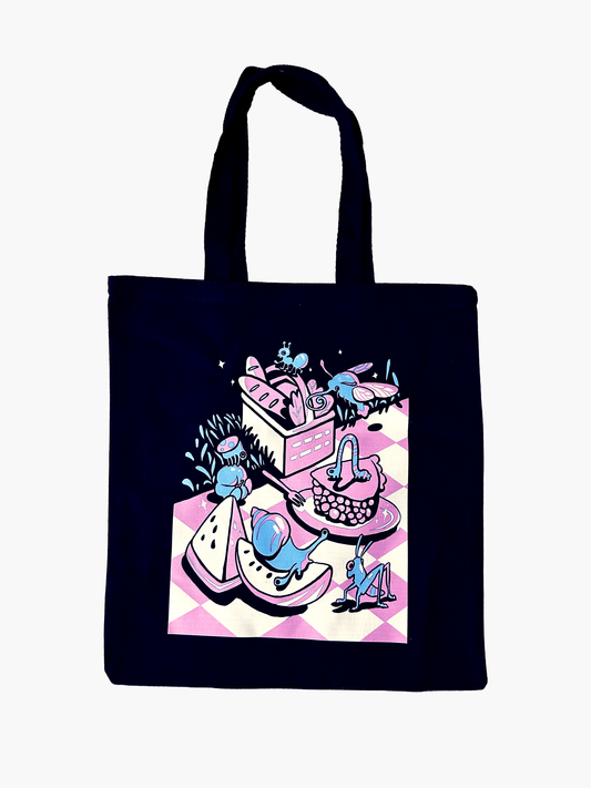 Midnight picnic tote