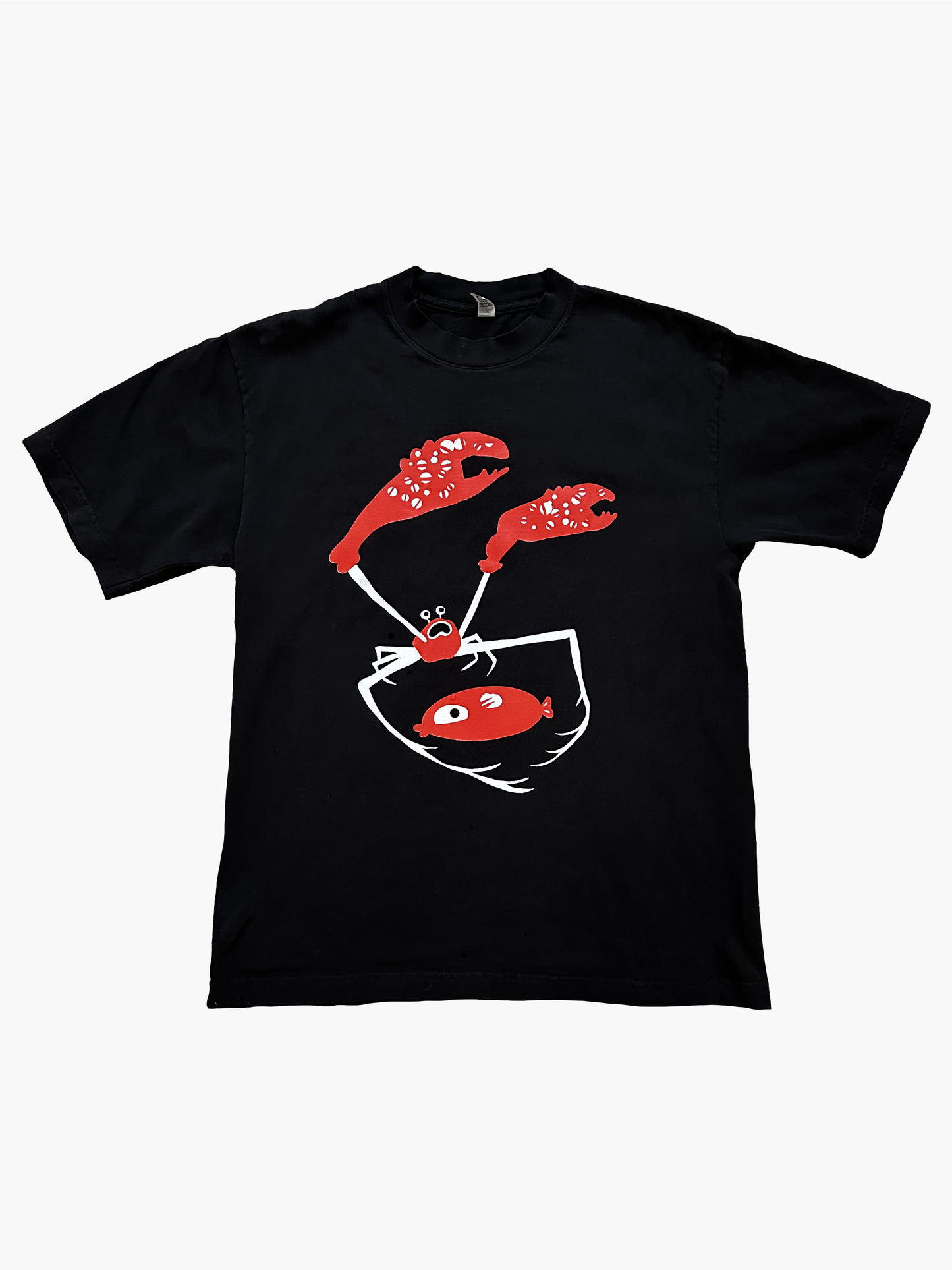Crab and fish shirt