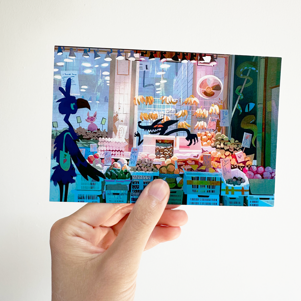 Dubious fruit - 4x6 postcard