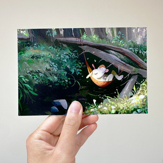 Honk shoo - 4x6 postcard