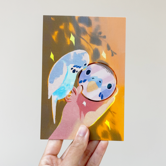 Me and you - 4x6 postcard