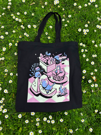 Midnight picnic tote