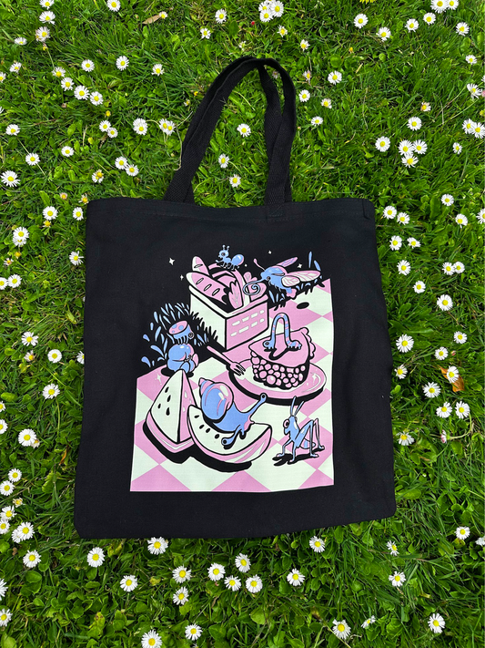 Midnight picnic tote