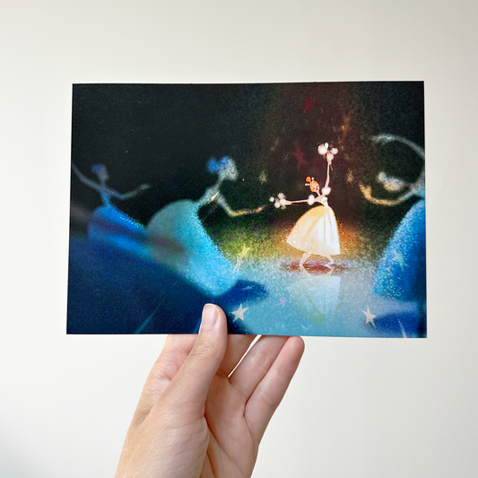 Waltz of the snowflakes - 5x7 postcard